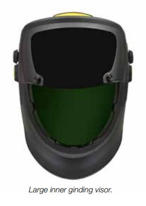 ESAB welding helmet with visor
